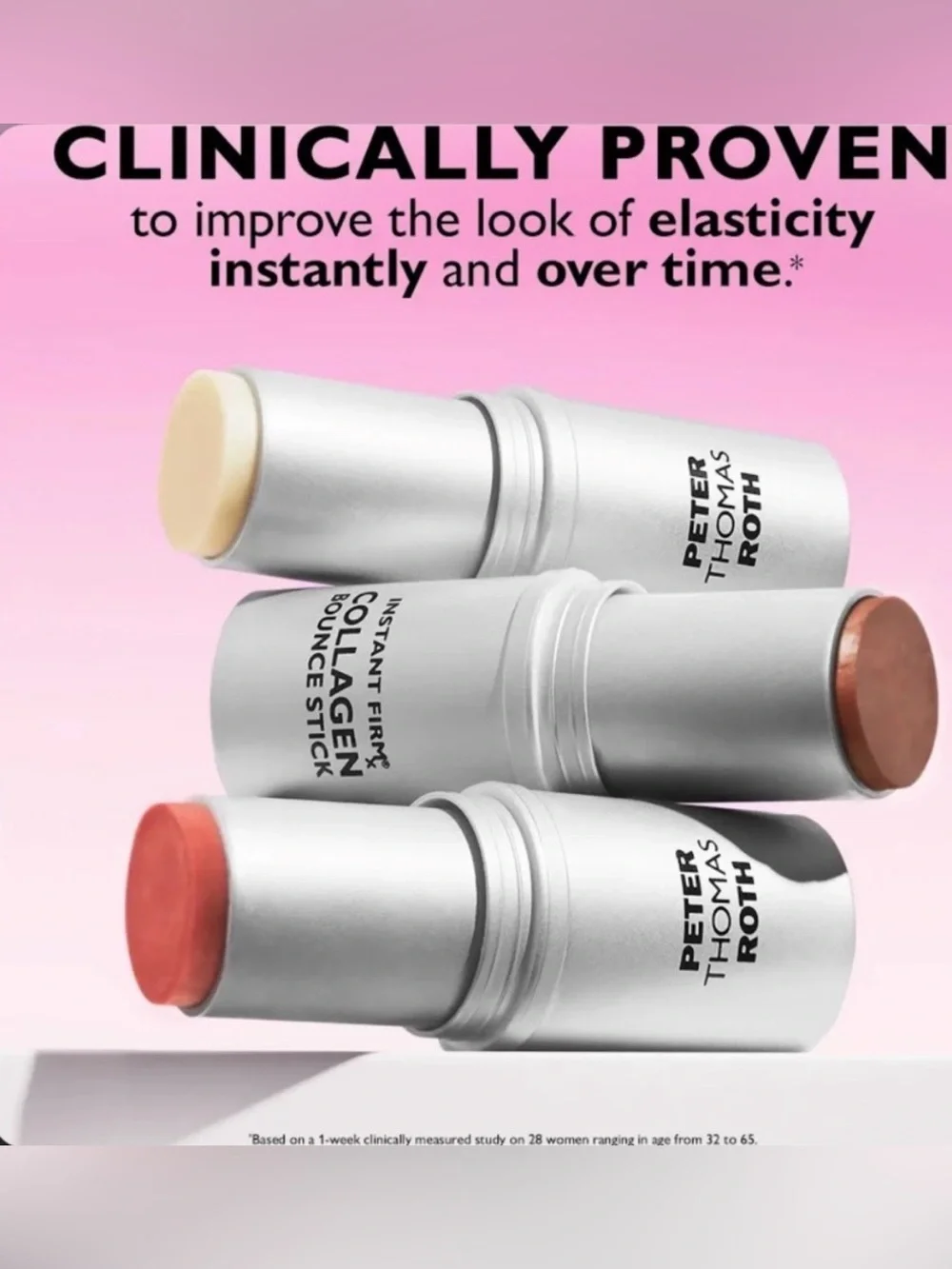 Peter Thomas Roth Collagen Bounce Stick - Clinical Skin Care in Sheer Glow BNIB